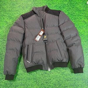 Stefano Ricci Giubboto C/INS Seta Virgin Wool Cashmere Coat Size 50 22x25